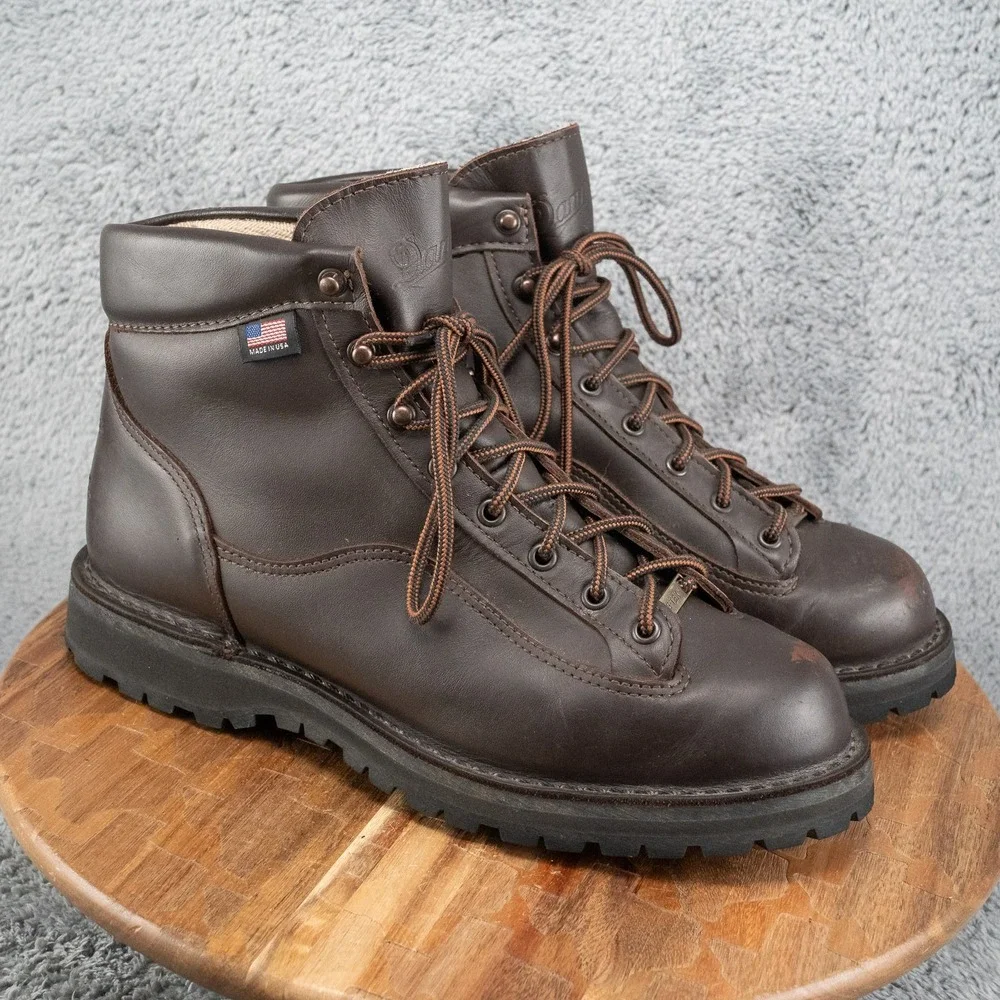 Danner 45200 Explorer Boots Gore-Tex Vibram Lug MADE IN USA 10.5 EE Wide